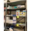 Image 1 : Metal Shelving Unit 3' width, 17.5" depth, 7' height (contents of shelving not included)