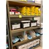 Image 1 : Metal Shelving Unit 4' width x 18" depth, 6' height (contents of shelving not included)