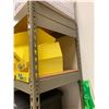Image 2 : Metal Shelving Unit 4' width x 18" depth, 6' height (contents of shelving not included)