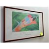 Image 2 : Framed Print: Pegge Hopper "NA KAMALEI - The Youth of Hawaii" 37" x 25.5"