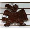 Image 1 : CARVED NATIVE THUNDERBIRD PLAQUE