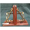 Image 1 : PAIR OF BRASS ANCHOR BOOK ENDS
