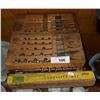 Image 1 : VINTAGE DRILL BITS IN FITTED CASE