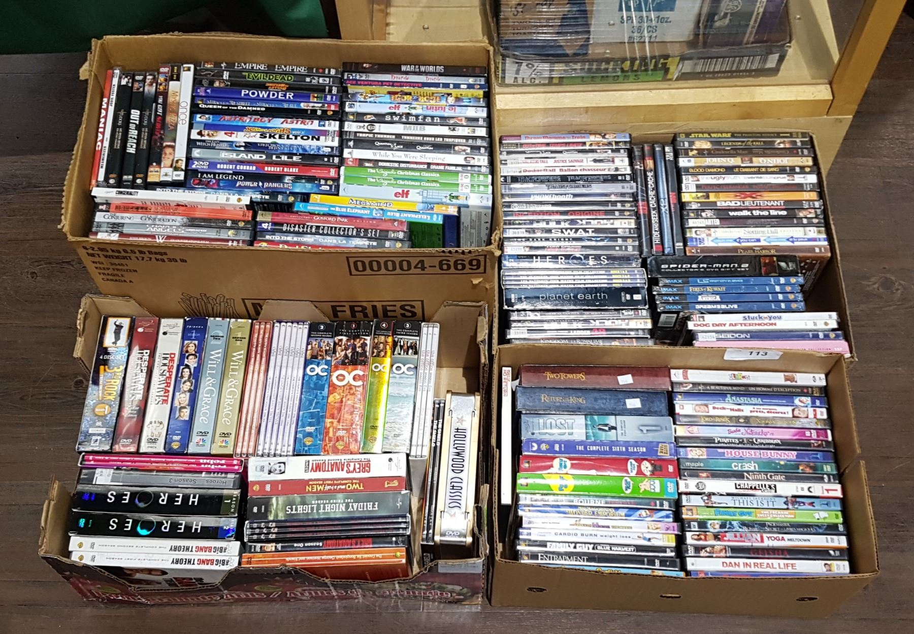 LARGE COLLECTION OF DVDS large-collection-of-dvds