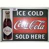 Image 1 : COCA-COLA TIN SIGN