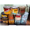 Image 1 : 11 VINTAGE TOBACCO TINS