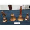 Image 1 : 4 BRASS BELLS