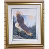 Image 1 : GUILT FRAMED LEE CABLE EAGLE PRINT