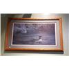 Image 1 : FRAMED LIMITED EDITION LOON PRINT