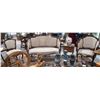 Image 1 : 3 PC VICTORIAN SETTEE SET