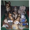 Image 1 : BOX LOT OF CAT COLLECTIBLES