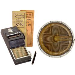 Kettenaddierer "SuN – Seidel & Naumann", 1910