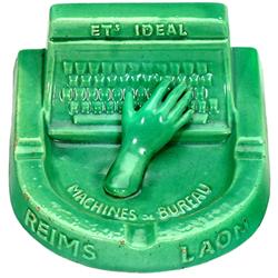 Werbeaschenbecher "Ideal"