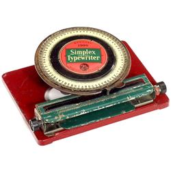 The Simplex Type Writer 2 1/2 Special, 190