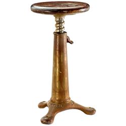 Original-Nähmaschinen-Drehstuhl "Singer"