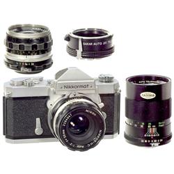 Nikkormat FTN mit Zubehör