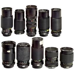 10 Zoom-Objektive (AI) für Nikon