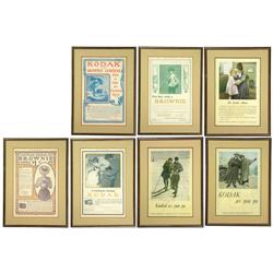 Original-Kodak-Werbung, ab 1900