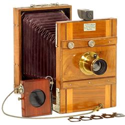 Reisekamera "A. Dalmais, Paris”, um 189