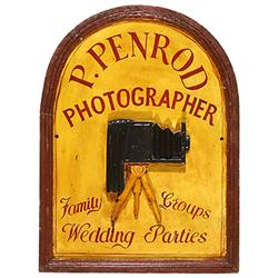 Photographenschild "P. Penrod"