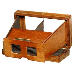 Klapp-Stereo-Betrachter, um 1880