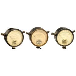 3 Ampèremeter, um 1910