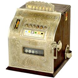 Slot Machine "Mills Check-Boy", 190