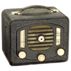 Spezial-Autoradio für den VW "Käfer": "Philips RAW 4 E Elomar", 1950