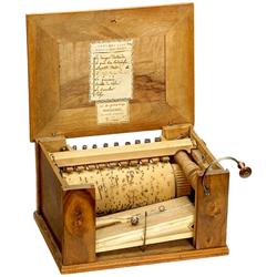 Kleine Walzen-Drehorgel "Serinette"