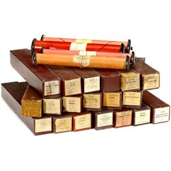 34 Rollen "Welte Rot", um 1910