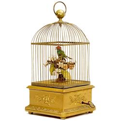 Großer Singvogelautomat "Bontems"