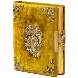 Photoalbum mit Musikwerk, um 1900