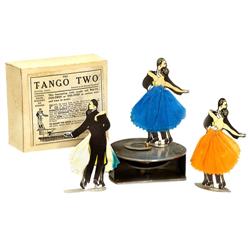 Amüsantes Grammophon-Zubehör "The Tango Two"