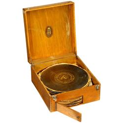 38 Blechplatten "Symphonion" (Ø 30 cm