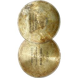 7 Blechplatten "Polyphon" (Ø 62,5 cm)