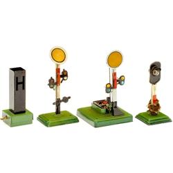 4 Signale "Märklin" (Spur 0), um 1937