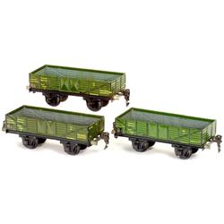 3 Hochbordwagen "Märklin Nr. 1761