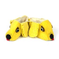 Golden Lab Baby Booties -Handmade