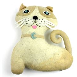 Fel t Handmade  Cat Plush Stuff Animal