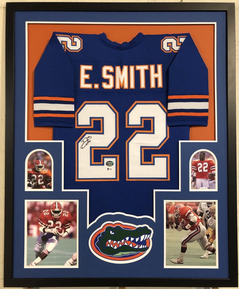 emmitt smith framed jersey