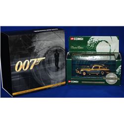 007 Corgi Gold Plated Cars