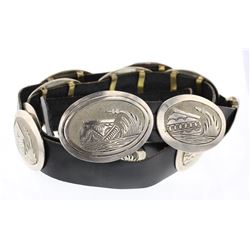 DS Old Pawn Vintage Concho Belt