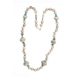 Vintage Turquoise Beads Necklace
