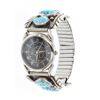 Image 1 : Vintage Turquoise Watch Bracelet