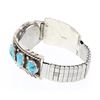 Image 2 : Vintage Turquoise Watch Bracelet