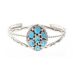 MC Cluster Turquoise Bracelet