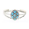 Image 1 : MC Cluster Turquoise Bracelet