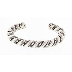 Vintage Heavy Gauge Twist Wire Bracelet