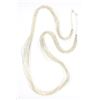 Image 1 : Liquid Silver Multi Strand Necklace
