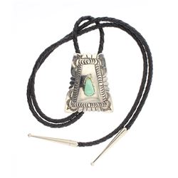 Vintage Turquoise Bolo Tie